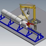 manipulator handling cilinderische producten